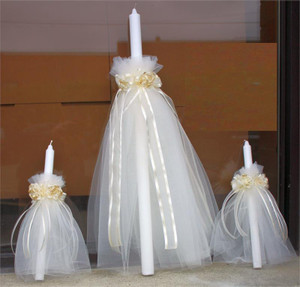 Wedding Greek Candles - Lambatha / Lambada Wedding or Baptism Candles (lambathes or lambades) Wedding Greek Candles - Lambatha / Lambada Wedding or Baptism Candles (lambathes or lambades)