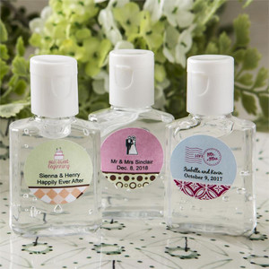 Personalized Expressions Small Hand Sanitizer Favor Bottles Personalized Expressions Small Hand Sanitizer Favor Bottles
