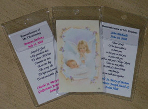 Personalized Baptism, Christening or Confirmation Prayer Cards Personalized Baptism, Christening or Confirmation Prayer Cards
