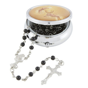 Eternal Salvation First Communion Rosary with Case Personalized Communion Favors Eternal Salvation First Communion Rosary with Case Personalized Communion Favors