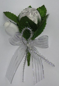 Decorated Chocolate Flower w/Jordan Almond Favor