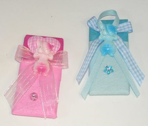 Decorated Chocolate with Fancy Wrapping & Happy Baby