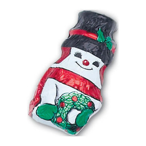 Mini Snowmen Christmas Chocolate - 1 Pound Mini Snowmen Christmas Chocolate - 1 Pound