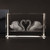 "Love Swans" Paperweight