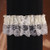 "Satin & Lace" Garter Ivory