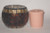 Mosaic Glass Candle Holder w/Scented Votive Candle