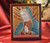 Lady of Guadalupe Italian Colorful Large Icon On A Wood Stand - Made in Italy
