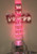 5-Inch Glass Religious Cross Favor with LED Lights