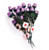 Valentine's Chocolate Rose Bouquet with Personalized Gift Card