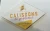Calissons of Provence Traditional Marzipan in Diamond Tin Gift Box Imported from France. All Natural - 230 grams, 19 Pieces