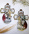 Fancy Colorful Wooden First Communion Cross w/ Gold Accent