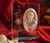 Italian Silver Greek Orthodox Christ Icon On A Glass StandWith Swarovski Crystals