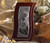 Large Italian Silver Mother And Child Icon On A Wood StandWith Swarovski Crystals