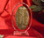 Italian Silver Orthodox Greek Icon Saints Constantine & Helen Icon On Wood Stands