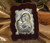 Italian Silver Icon Mother And Child On Wood