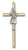 7" Pearlized Gold Plated Cross with Genuine Pewter First Communion Girl Figure Gift Boxed