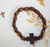 Olive Wood Rosary Bracelet with Cross -ON SALE
