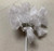 Satin Flower Small Charms for Favors Decoration - Bunch of 12 Flowers