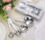 Stainless Steel Measuring Spoons in a Fancy Favor Box w/Ribbon
