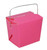 Colorful Takeout Box w/Attached Metal Handle