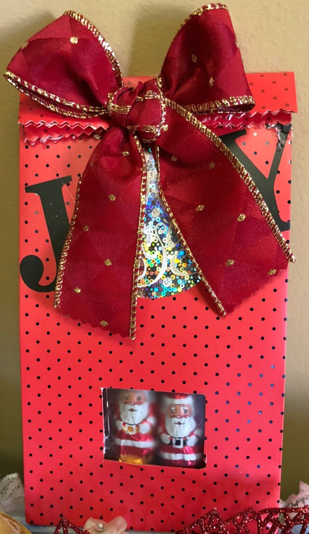 Distinctive Santa Chrismas Chocolate Gift Bag