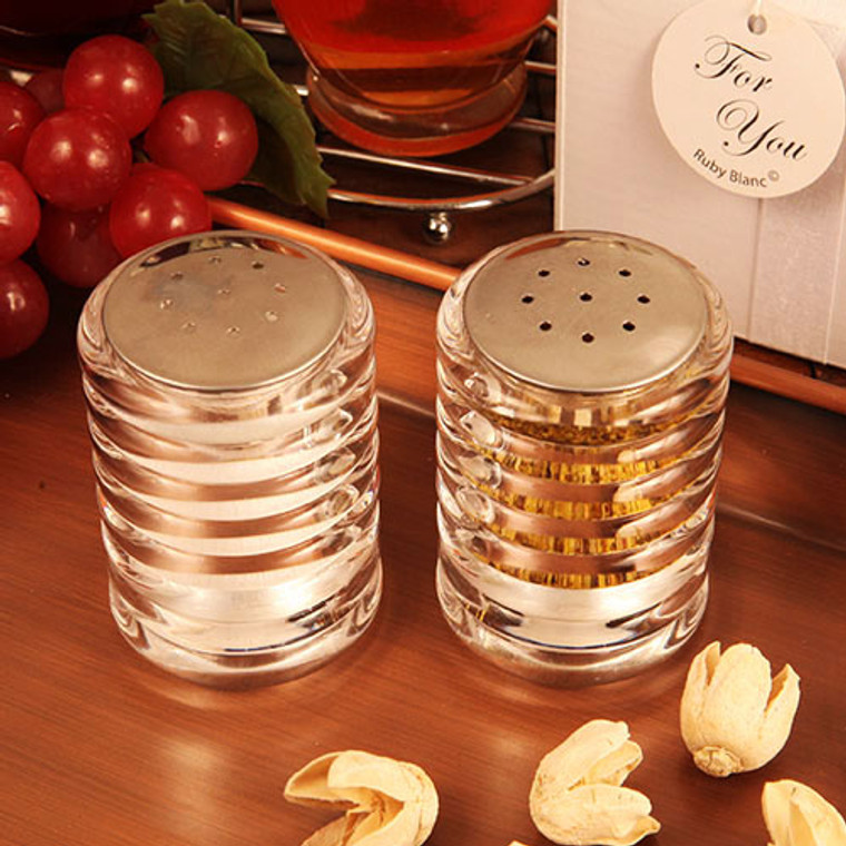 "Accents Of Love" Salt And Pepper Shaker Set