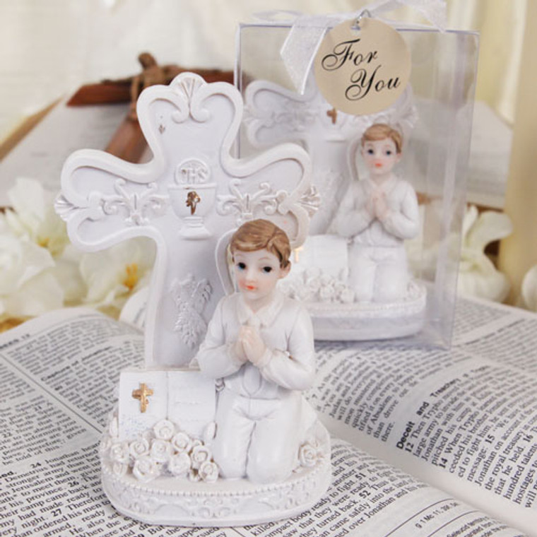 "Communion Day" Boy Figurine