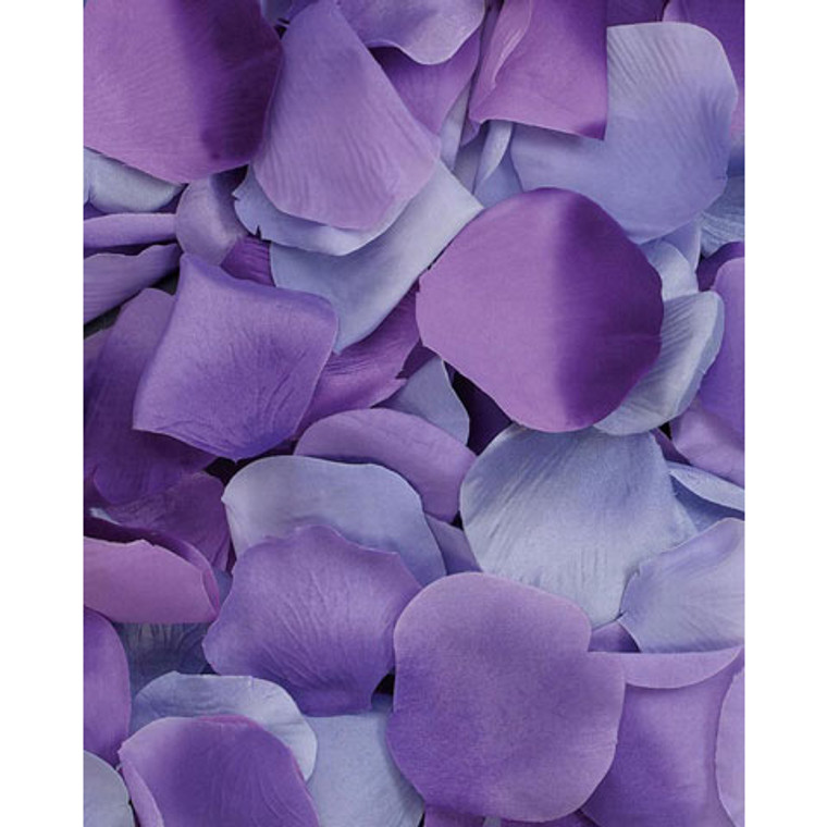 Loose Satin Lavender Rose Petals - Bag of 100 Pieces