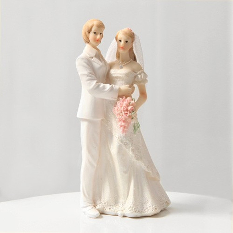 "Lifelong Vow" 7" Two Brides Cake Topper/Figurine