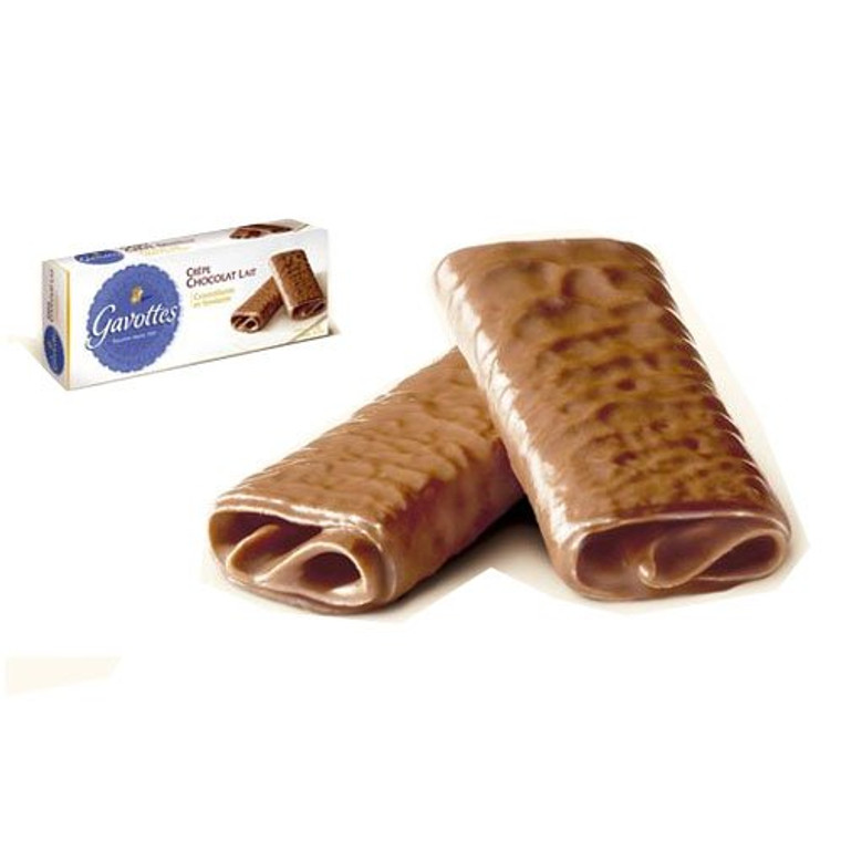 Gavottes Milk Chocolate Crepe Dentelle Cookies 90 gram box - Imported from France