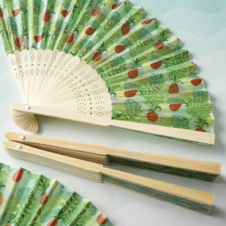 Tropical  Pineapple Themed Fan