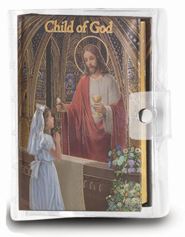 Child of God's Girl's First Communion 5 Pieces Gift Set - Cathedral Edition, New Art