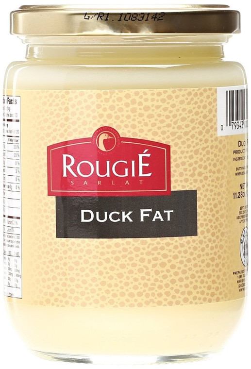 Rougie Rendered Duck Fat Jar of 320 grams, 11.2 Ounces