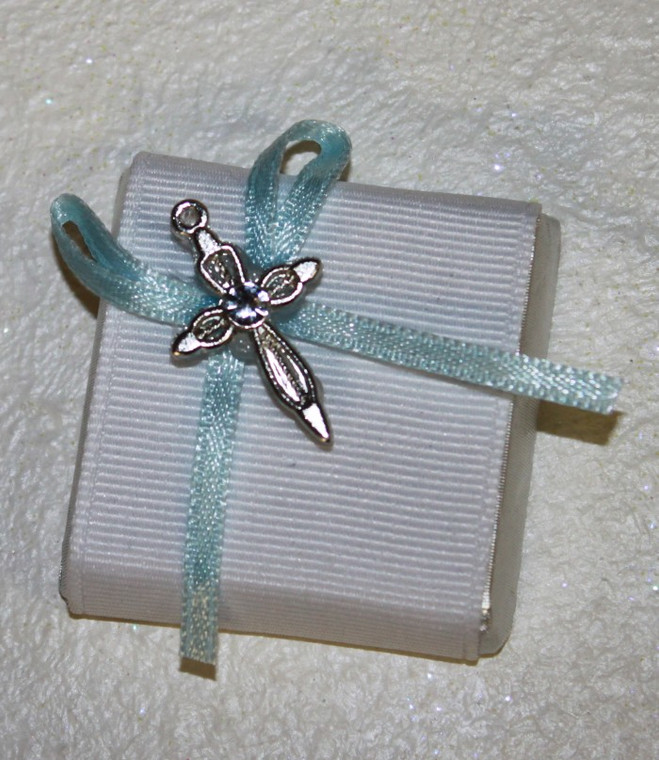 Decorated Chocolate with a Fancy cross w/Rhinestone