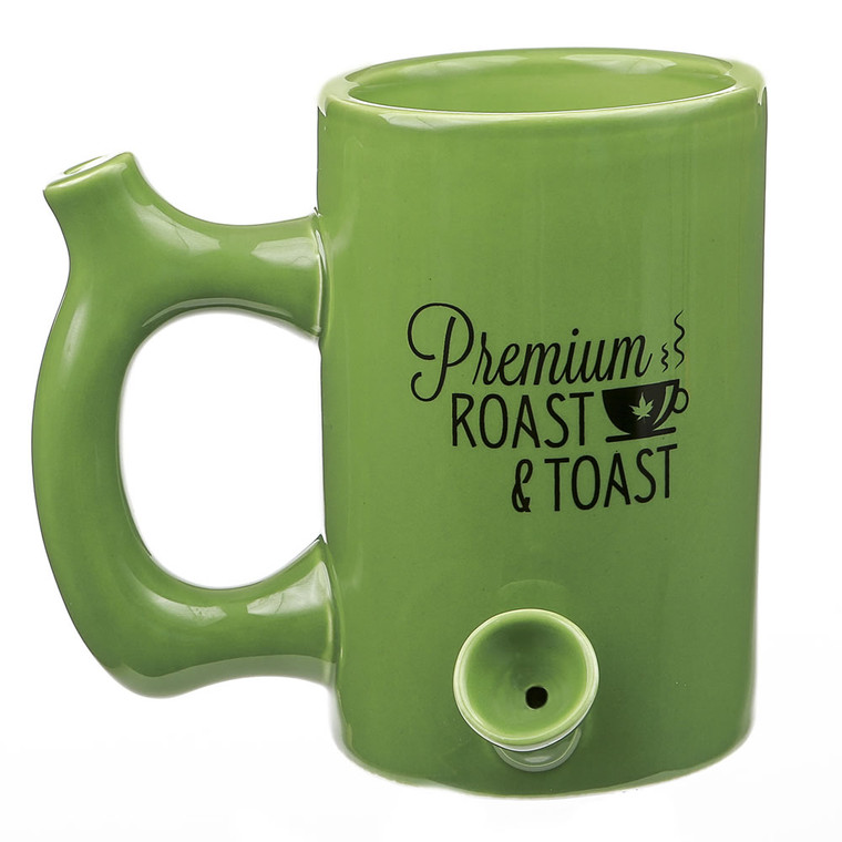 Premium Roast & Toast Green Mug From Gifts By Fashioncraft