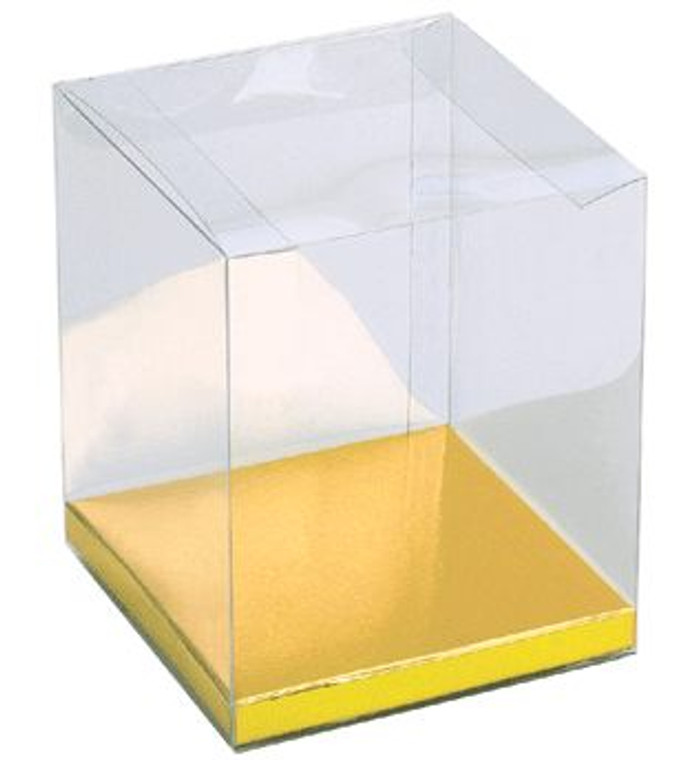 Large Favor Display Box w/Gold or Silver Base