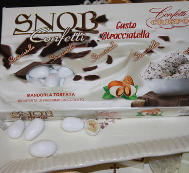 Italian Stracciatella Crispo Snob Gourmet Confetti Dragées - 1 Pound