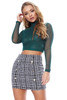 Tweed Gold Button Skirt (Pack 6-14)