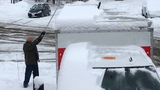 RoofBrum: Remove Snow From Flat Truck and Trailer Roofs With Ease