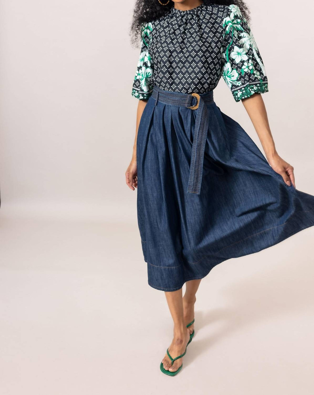 【EEUN】Twilight Denim Skirt NWT, JAG, Mika High Rise Denim Skirt, Thorne Blue, Size 6/28