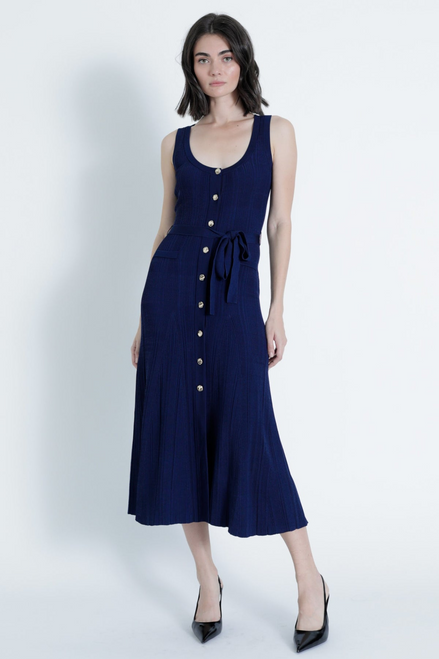 Mila Knit Dress Navy