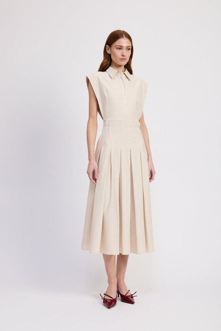 Quince Midi Shirt Dress - Ecru Quince Midi Shirt Dress - Ecru