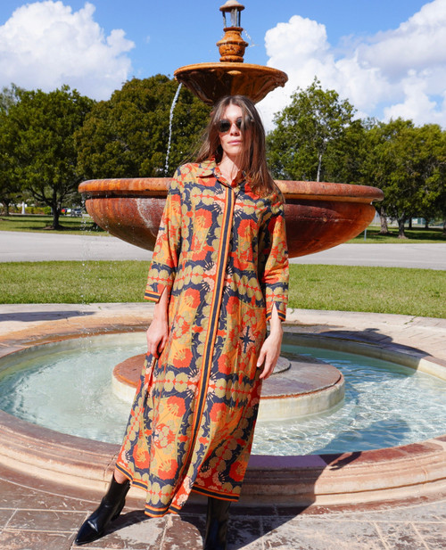 CHELSEA SHIRTDRESS FALL GARDEN CHELSEA SHIRTDRESS FALL GARDEN