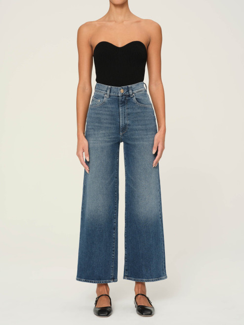 Hepburn Wide Leg: High Rise Vintage