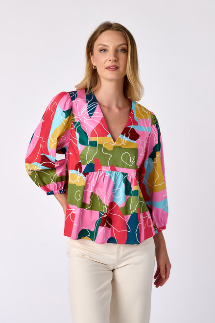 Eleanor Top Floral Whimsy Eleanor Top Floral Whimsy
