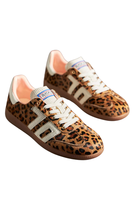 Cloud Sneaker Leopard Camel White by Back70 Cloud Sneaker Leopard Camel White by Back70