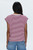 Trina Sangria White Stripe