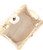 Page Floral Clutch - Natural/Pearl