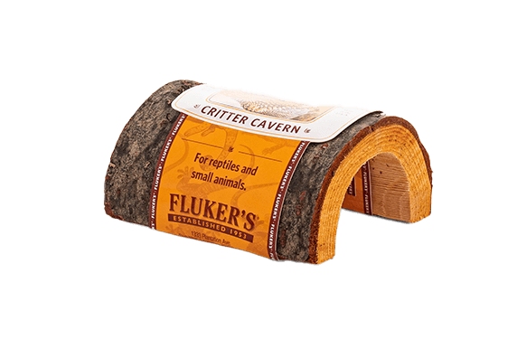 Large Critter Cavern Half Log