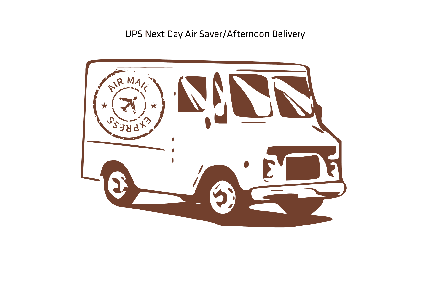 UPS Next Day Air SaverAfternoon Delivery
